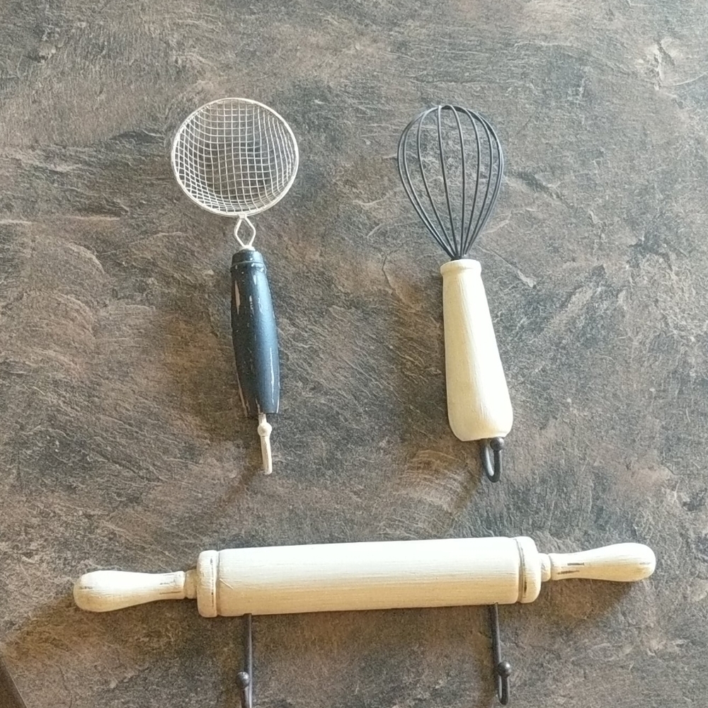 3 piece kitchen wall decor